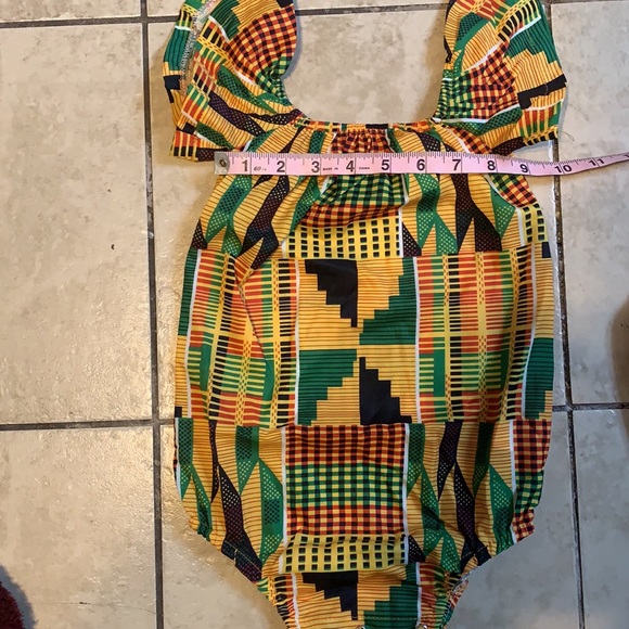 African Dashiki Onesies Baby wear with headband - Picture 7 of 7